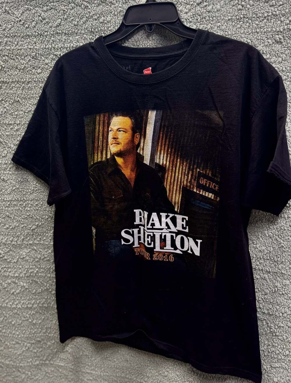 Blake Shelton 2016 Tour Concert T-Shirt with Special Guest Chris Janson